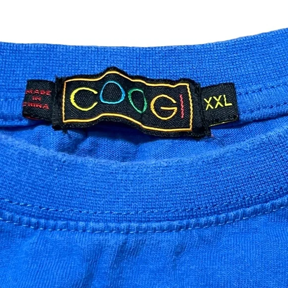 COOGI • Blue Long Sleeve T-Shirt - Picture 2 of 3